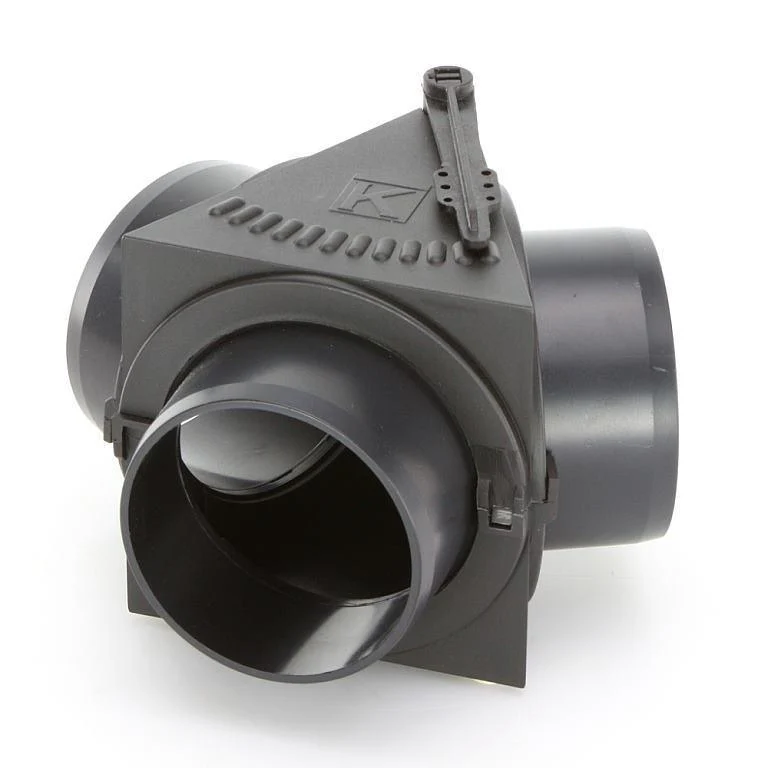 Y Splitter Vent With Butterfly 3 x 60mm Outlets - Image 4