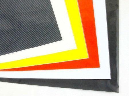 Yellow Self Adhesive Vinyl Sheet 330mm X 450mm