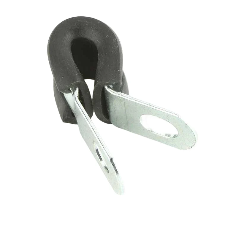 Zinc Plated Steel Rubber Lined  P-Clips Pack of 5 - 8 Sizes - Image 3