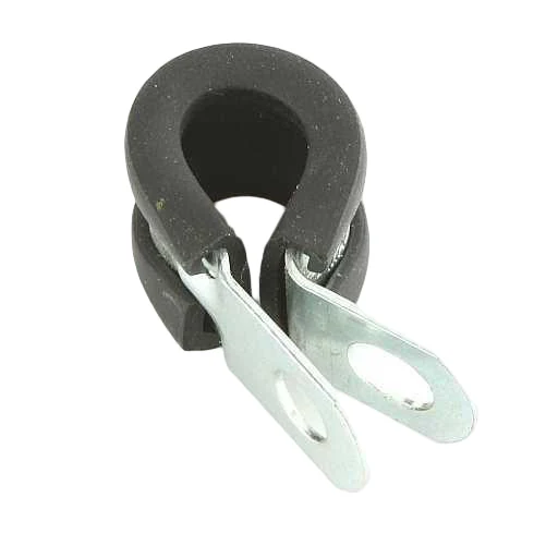Zinc Plated Steel Rubber Lined  P-Clips Pack of 5 - 8 Sizes - Image 5