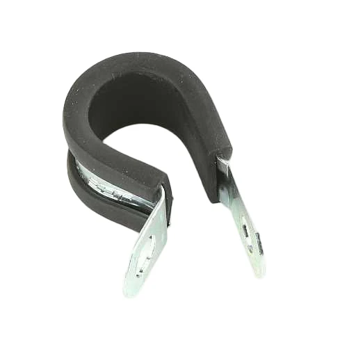 Zinc Plated Steel Rubber Lined  P-Clips Pack of 5 - 8 Sizes - Image 7